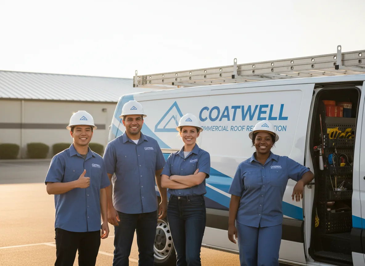 Commercial roof coating company in Lenorah, TX